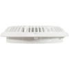 Gunite Main Drain Frame, Galaxy Lid (Av) , White