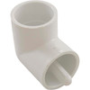 90deg Elbow W/ Thermowell, 1-1/2S X 1-1/2S