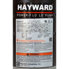 Pump, Hayward PowerFlo LX, 1.0hp, 115v, 1-Spd, 1-1/2", Nema