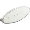 Topside, CG Air Classic LED, 4-Button, Chrome, Oval-L