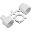 Venturi Tee Nozzle 1/2" Orifice - White