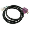 Adapter Cord, H-Q Blwr Molded/AMP, Univ, 48", 115v/230v, 10A, Vlt