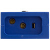 Receptacle, Circulation Pump, H-Q, Molded, Blue, 18/3