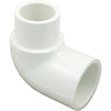 90 Elbow, 1" Slip x 1" Spigot