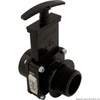 Gate Valve, 3 pc, Valterra, 1-1/2"fpt x 1-1/2"mpt, 45psi, Blk