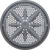 Main Drain Grate, PentairStarGuard, 8", 112gpm, Gray, Short Ring