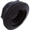 Wall Fitting, WW, 2-3/8"hs, 1-1/2"fpt x 1-1/2"s, 3-1/2"fd, Blk