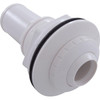 Eyeball Fitting, WW, 1-1/2"b, 3-1/2"fd, 1" Orifice, White