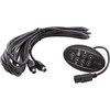 Touchpad, Gecko In.Stream In.K175, w/Overlay, 20ft Cord, Blk