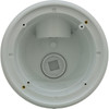 Main Drain, WW Anti Vortex, 8" Round, Gun, 2"s, Side, White