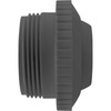 Inlet Fitting, Pentair, 1-1/2"mpt, 3/4" Orifice, Dk Gray