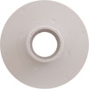 Wall Fitting, 6" dia, 2-3/8"hs, 2"mpt-1-1/2"s, White