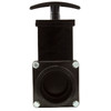 Gate Valve, Valterra, 1-1/2"s x 1-1/2"mpt, 45psi, Black