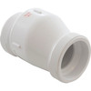 Check Valve, Magic, 1-1/2" ACME Fine Thd, 1/2lb, White