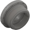 Eyeball Fitting, WW, 1-1/2"mpt, 2-3/8"fd, 3/4"Orifice, Gray