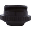 Inlet Fitting, Pentair, 1-1/2"mpt, 3/8" Orifice, Black