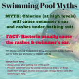 Swimming Pool Myths # 2 Chlorine Cause Swimmer's Ear and Bathing Suit Rashes