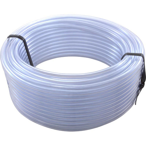 Air/Water Tubing, Vinyl, 1/4"id x 3/8"od, 100ft Roll