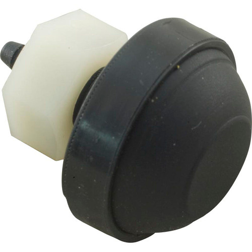 Air Microbellow, Herga, Raised Cone, 3/8"hs, 3/4"fd, Black