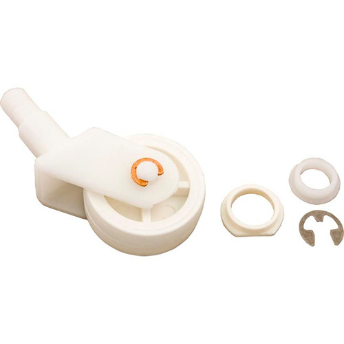 Caster Wheel Kit, Zodiac Ray-Vac/DM Cleaner, White