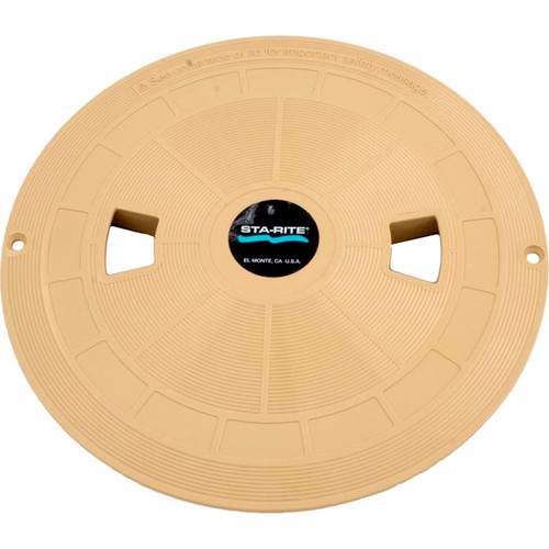 Skimmer Lid, Pentair Sta-Rite U-3, 9-13/16"od, Tan