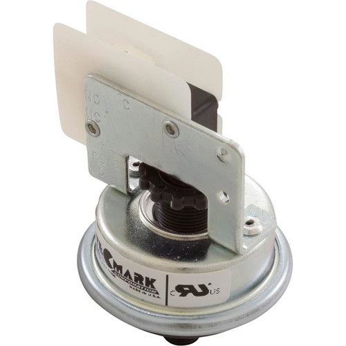 Pressure Switch 3010P, Tecmark, 25A, 1/8"mpt, SPNO, Plastic