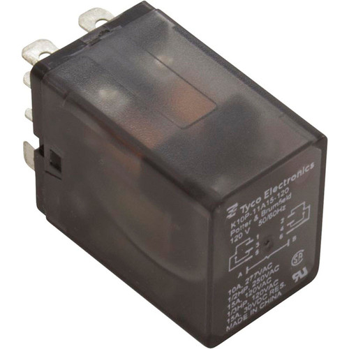 Relay, TE Connectivity, DPDT, 15A, 120v