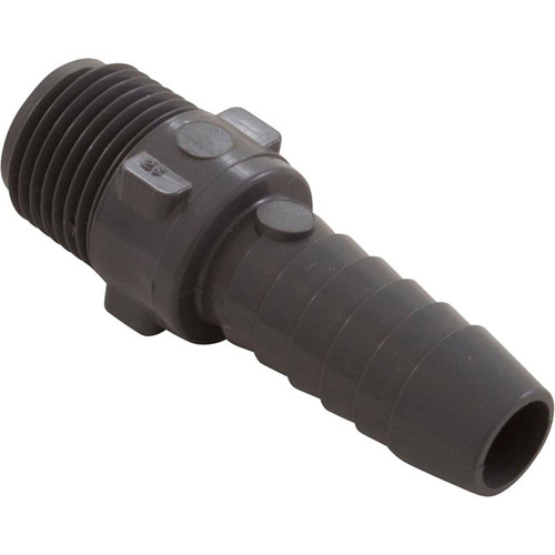 Barb Adapter, Lasco, 1/2"mpt x 1/2"b, Hose