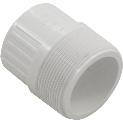 Reducer, Lasco, 2" Male Pipe Thread x 1-1/2" Slip, SCH40 PVC