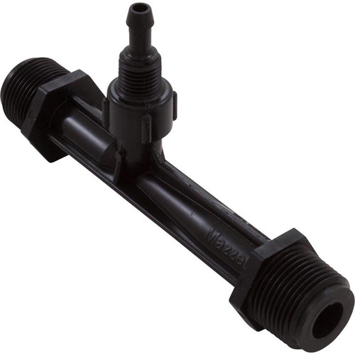 Injector Only, 3/4" Npt, #584 Black Kynar, W/O Check Valve