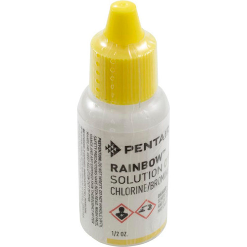 Test Solution, Pentair OTO, 1/2 Oz. Chlorine, Bromine