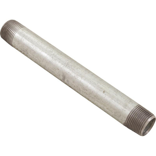 Nipple, Galvanized, 8" x 3/4" Male Pipe Thread