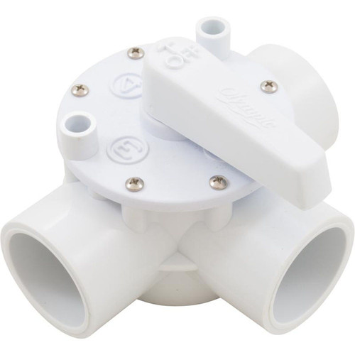 Diverter Valve, Olympic, 1-1/2"s, 3-Way, White