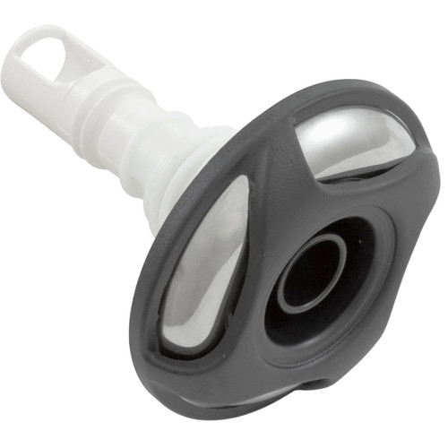 Jet Intl, WW Cluster Storm, Swirl, 2-1/4"fd, Dir, SS/Blk, Thd