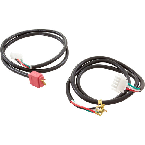 Cord, P1, 2Spd, Molded/Lit, 96" (Red)