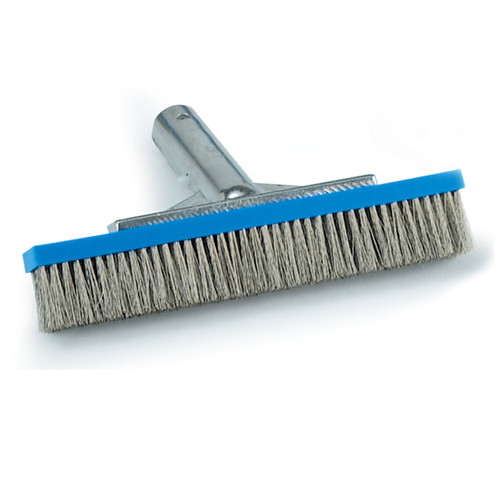 R111626 Pentair #709 9" Algae Brush SS Bristle Straight Aluminum