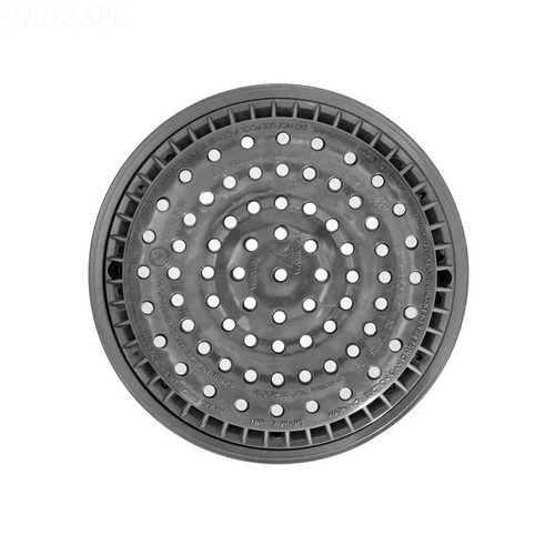 Waterway 640-2319-DKG V 8" Dark Gray Anti-Vortex Main Drain Cover VGB