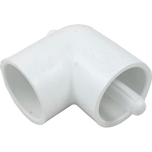 90 Elbow, 1-1/2" Slip x 1-1/2" Slip, with Thermowell