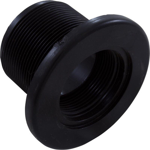 Wall Fitting, Gunite Std Body, 1-1/2"mpt x 1-1/2"s, Blk