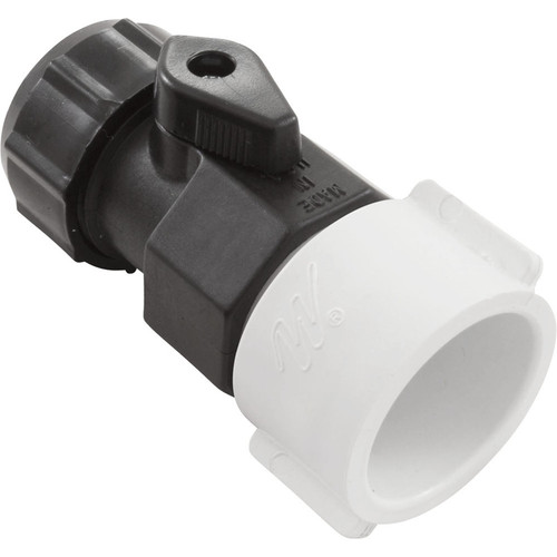 Drain Valve, Waterway, 3/4" Slip x Garden Hose