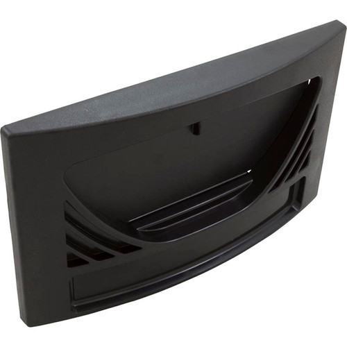 Front Plate Assembly, WW Front Access Skimmer 100sqft, Oval, Black