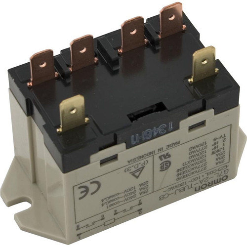 Relay, Omron, DPST, 25A, 115v, Coil