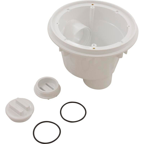 Sump Body, Waterway Main Drain Gunite, 8" Round, 2" Slip