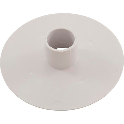 Wall Fitting, Aquastar, 6"dia, 1-1/2" Slip-Insider, White