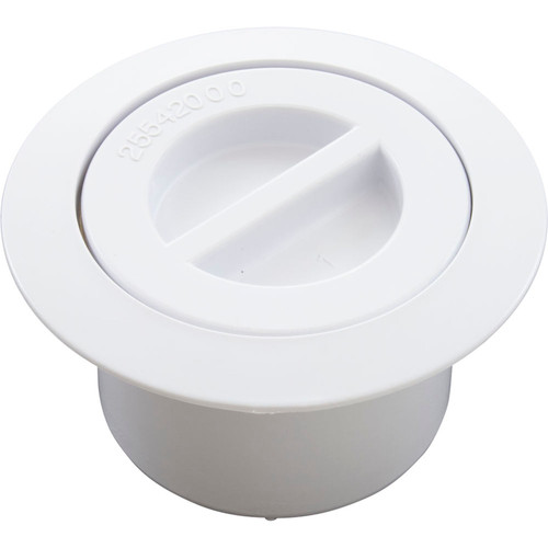 Volleyball Flange And Flush Cap White