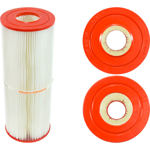 Cartridge, 25sqft, 2-3/8"ot, 2-3/8"ob, 5", 13-1/4"L, 4oz