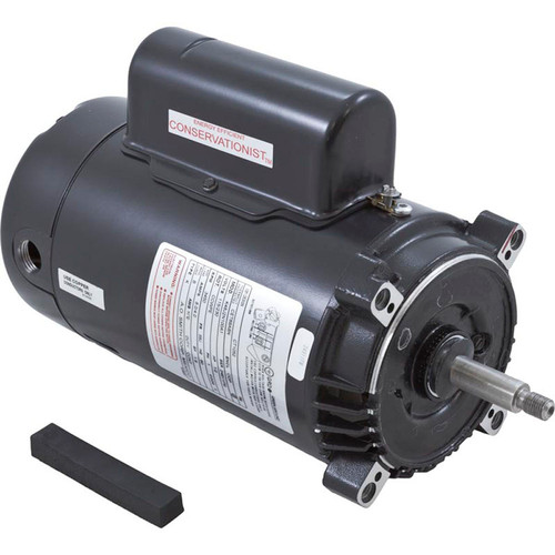 Motor, Century, 0.5hp, 115v/230v, 1-Spd, 56Cfr, C-Face Thd, EE