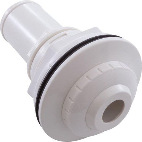 Eyeball Fitting, WW, 1-1/2"b, 3-1/2"fd, 3/4" Orifice, White