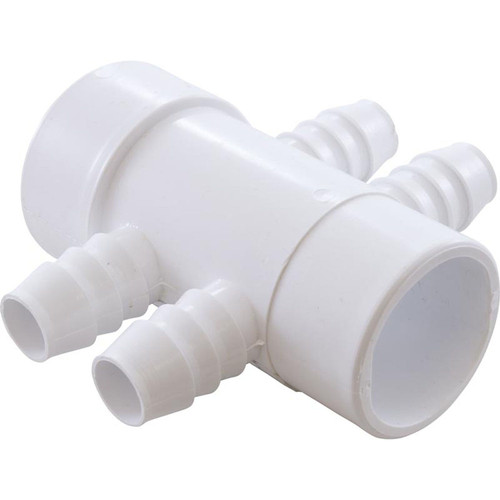 Manifold, 3/4" Barb, 4 Port, 1-1/2" Slip x 1-1/2" Spigot