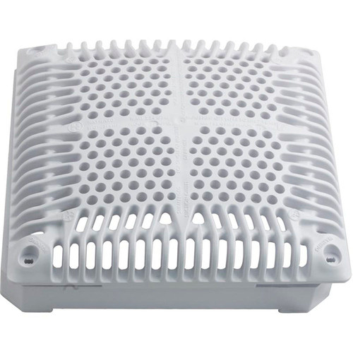 Main Drain Grate, Hayward 9" x 9" Square, with Frame